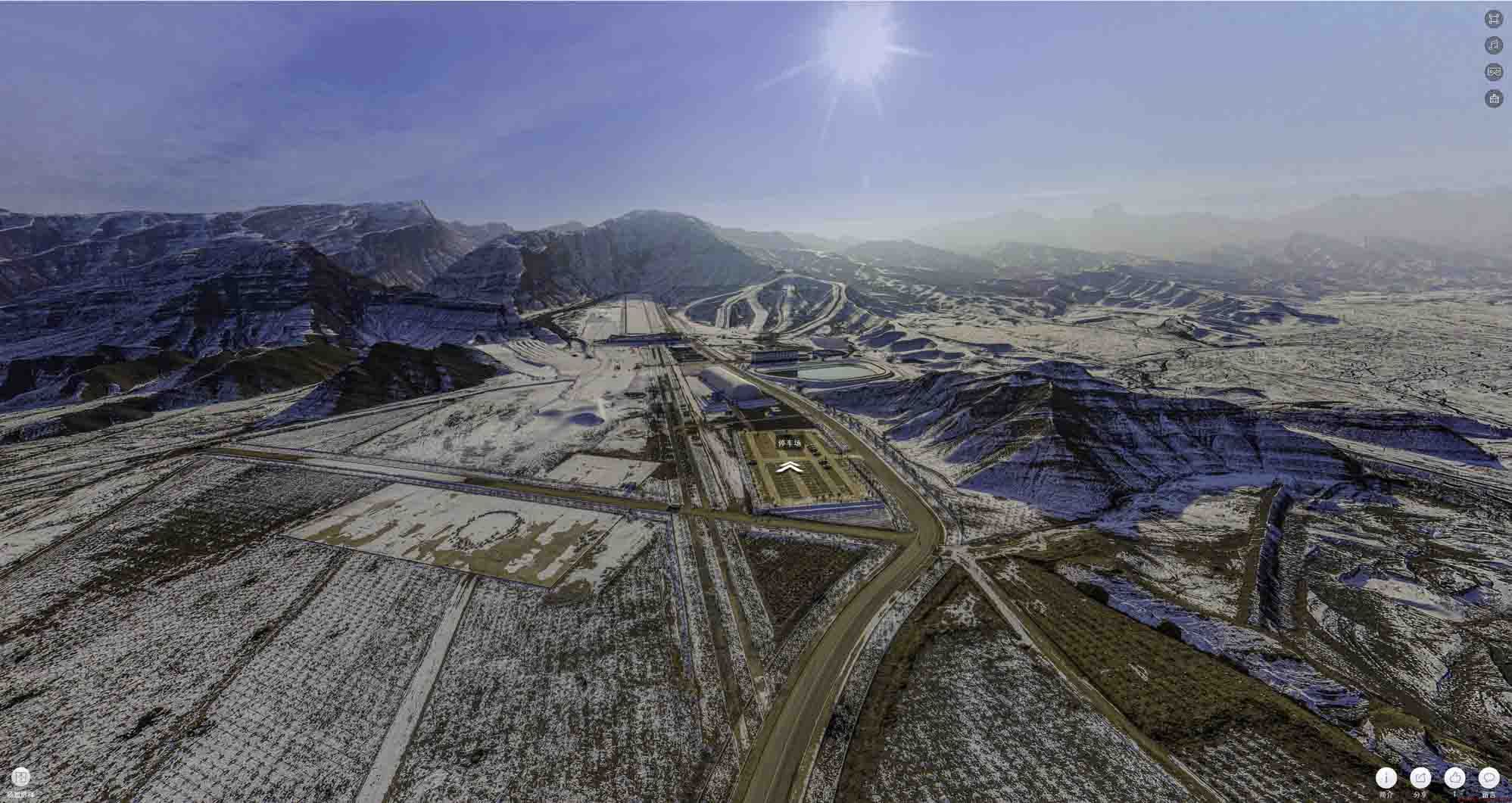 西塞山720全景技术：开启全方位视觉新纪元——在手绘地图中的应用探索